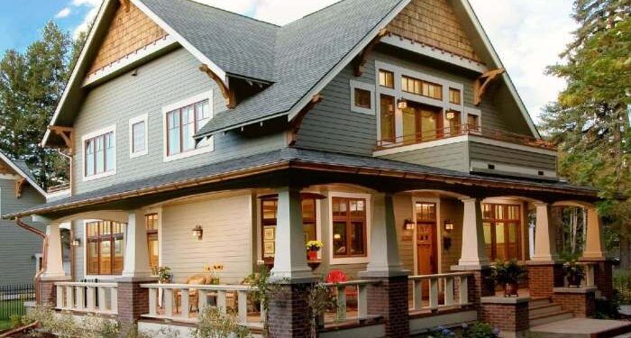 Craftsman Style Homes - 28 Beautiful Pictures With Best Exterior